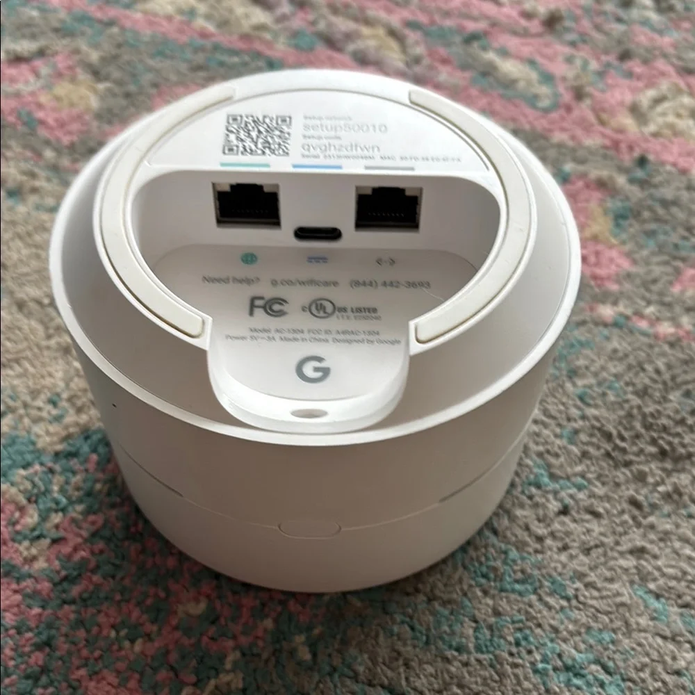 Google White Smart Home Device
